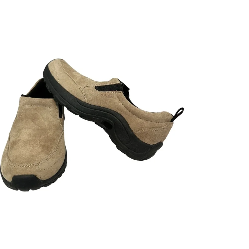 Cabela's Women's Suede Leather Slip On Loafers Comfort Casual Shoes‎